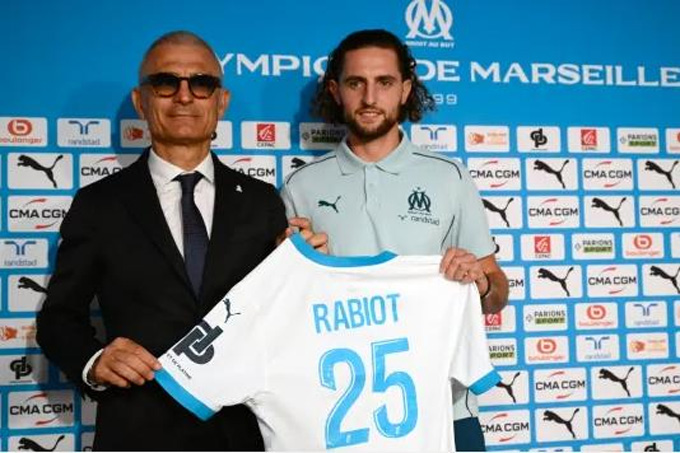 Rabiot vừa chính thức ra mắt Marseille